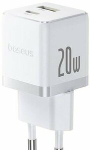 Baseus Palm Fast Charger C+U 20W EU P10111608213-01 фото