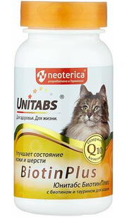 Unitabs BiotinPlus с биотином и таурином таблетки фото